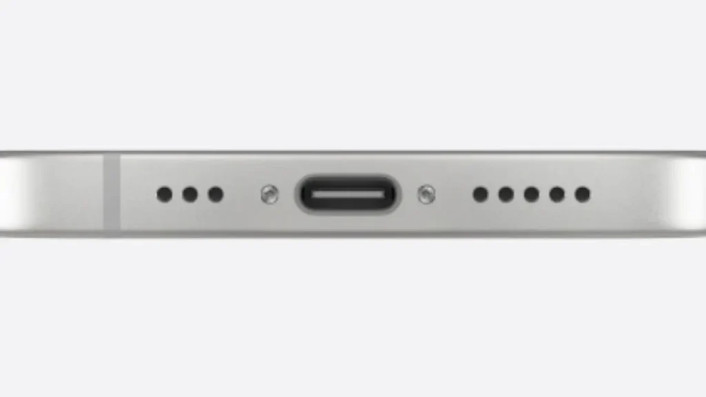 USB-C charge on iPhone 16e